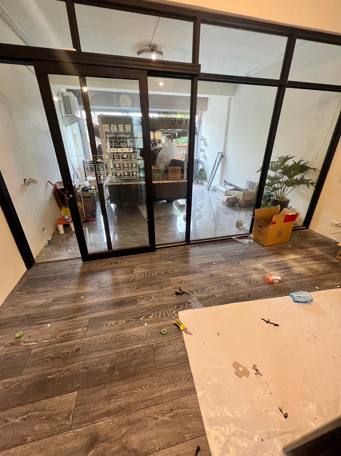 德國原裝地板古典璞真SC5541立體灰橡 施工丈量